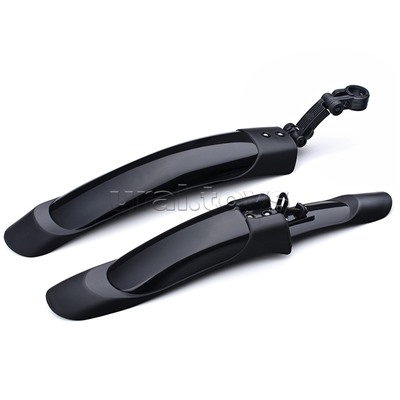 Набор крыльев 24-26" Rocket 007-1, пластик, цвет черный