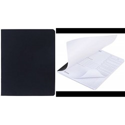 Тетрадь  48л клетка "SoloMatte.Черный бархат" Soft-touch (092723) Хатбер