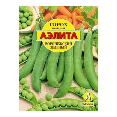 Горох Воронежский зеленый 25г (Аэлита)