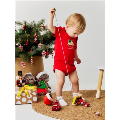 Боди детское «Крошка Я» My 1st Christmas, рост 74-80 см