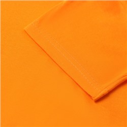 Футболка детская, рост 110 см, оранжевая