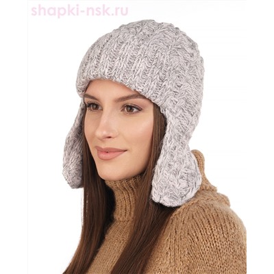 Канада Ушанка женская флис (56-58)