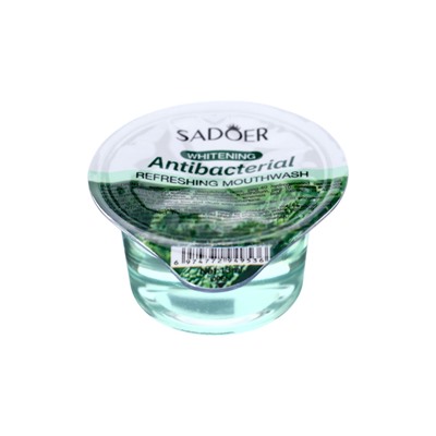 Ополаскиватель для полости рта антибактериальный SADOER, мята, 10 шт. по 13 мл
