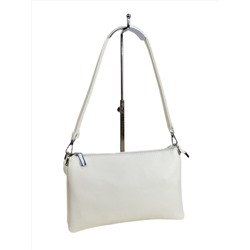 Женская сумка из искусственной кожи, цвет белый