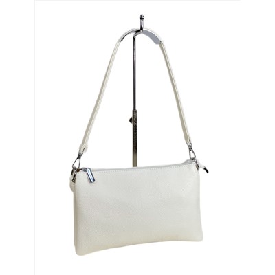 Женская сумка из искусственной кожи, цвет белый