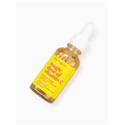 Сыворотка для лица обновляющая Magic dose of vitamin C, 30 мл, Miss Organic