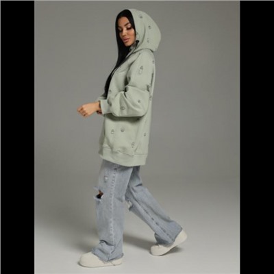 Худи женское Ваниль (Хаки)