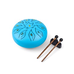 Глюкофон, цветок синий, 11 лепестков, 18×18×11 см