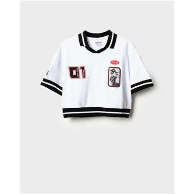 Джемпер трикотажный для девочек (футболка)