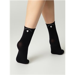 Полиамидные CONTE FANTASY Матовые носки с сияющей термоаппликацией Perfectly