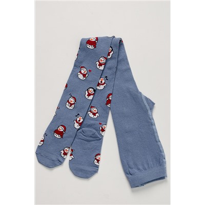 Колготки Снеговики детские