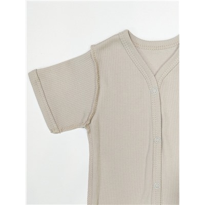 159/522 Боди кор/рук.однотон (интерлок)