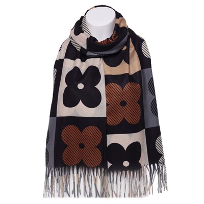 Палантин B857 Цветок