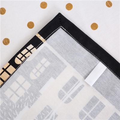 Скатерть новогодняя «Этель» Золотой город 147×180 см, 100% хлопок, саржа 190 г/м² с ГМВО