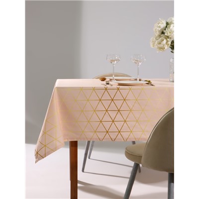 Скатерть «Этель» Real Beauty, 146×110 см, 100% хлопок, саржа 190 г/м²