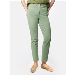 Джинсы из денима с эластаном