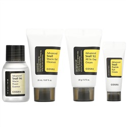 Cosrx, All About Snail Kit, 4 Piece Kit