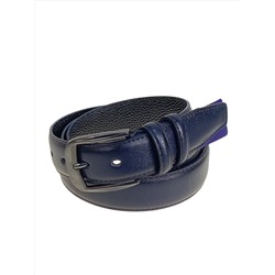 Ремень мужской из искусственной кожи, цвет синий
