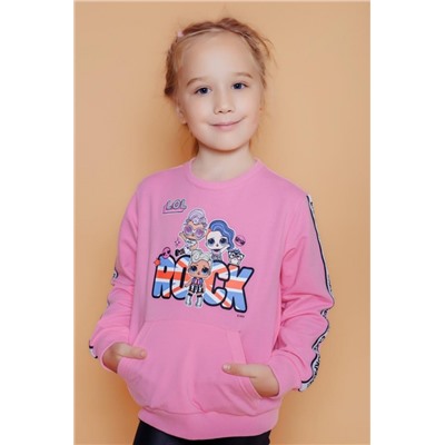 Свитшот 22724 детский LOL Surprise (Розовый)