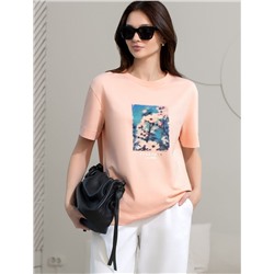 VILATTE Футболка D49.145