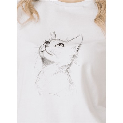 Футболки DEA MIA ФУФАЙКА ЖЕНСКАЯ 5609