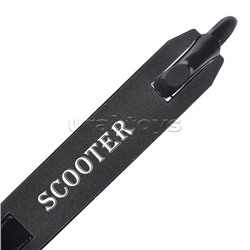 Самокат 2-х кол., черный, PU/ 145 мм,ABEC 7, в коробке