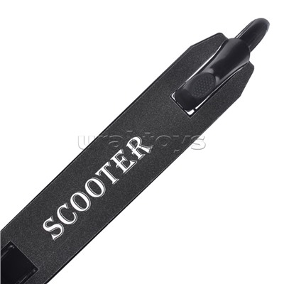 Самокат 2-х кол., черный, PU/ 145 мм,ABEC 7, в коробке