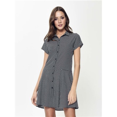 Платья CONTE LPL 884 Легкое платье-рубашка с принтом "звезды"