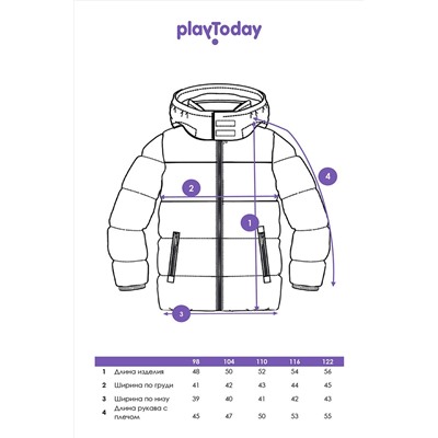 Куртка PLAYTODAY, 1088674