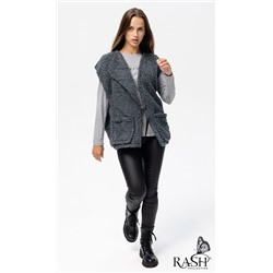 Жилет "Тедди" графит