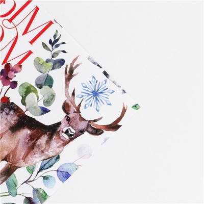 Упаковочная бумага на Новый год «Лесная сказка», 70×100 см, глянцевая