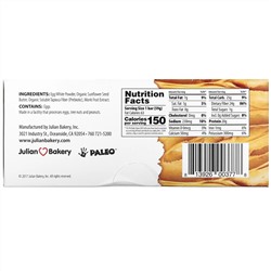 Julian Bakery, Paleo Thin Protein Bar, Pure Sunflower Butter, 12 Bars, 2.08 oz (59 g) Each