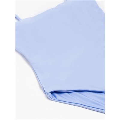 Купальник женский слитный Basic MINAKU цвет синий, размер 44