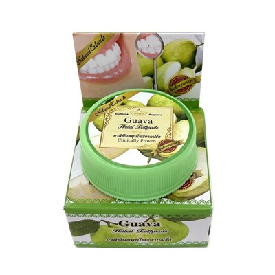 Зубная паста отбеливающая с экстрактом Гуавы Rochjana, 30 гр. Таиланд