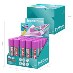 Клей-карандаш 15 гр PVP "Magic" 4446 ErichKrause