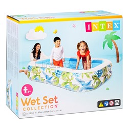 Бассейн надувной “Центр тропического плавания”, от 3 лет 57177NP INTEX