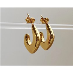 Серьги из стали