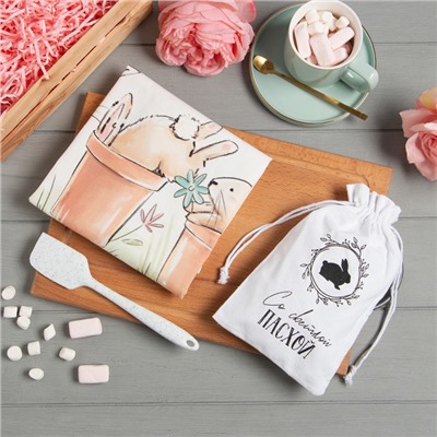 Набор подарочный «Со светлой пасхой»: полотенце 40×73 см, лопатка