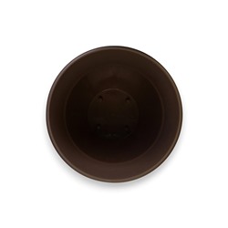 Горшок для цветов с поддоном «Рябина», 22 л, пластиковый, серый