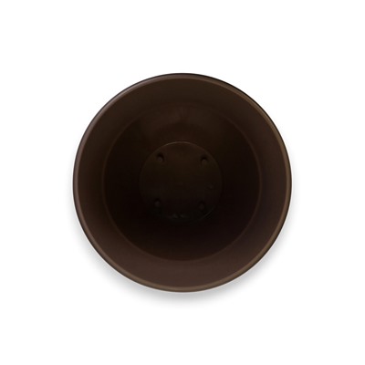 Горшок для цветов с поддоном «Рябина», 22 л, пластиковый, серый