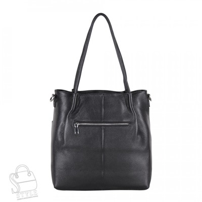 Сумка женская кожаная 8509VG black Vitelli Grassi