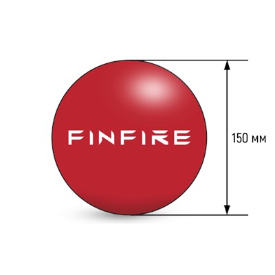 Автономная установка пожаротушения "Сфера" FINFIRE красная