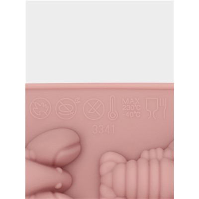 Форма для мармелада Доляна «Морской мир», силикон, 22×14×1 см, 14 ячеек, МИКС