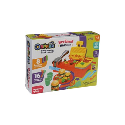 УЦЕНКА Набор для игры с пластилином «Веселый пикник» 29×22×8 см