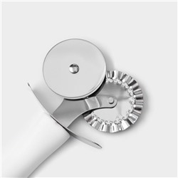 Нож для пиццы и теста Доляна Style, 18.5 см, ручка soft - touch, МИКС
