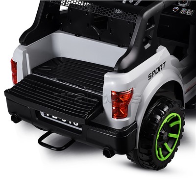 Электромобиль детский "Крутой внедорожник" (цвет серый)