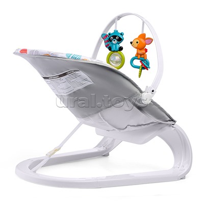 Шезлонг детский "Счастливое детство" в коробке