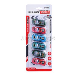 Набор машин "Крутой заезд" на листе