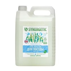 Гель-бальзам для мытья посуды Synergetic "Pure 0%", 5 л