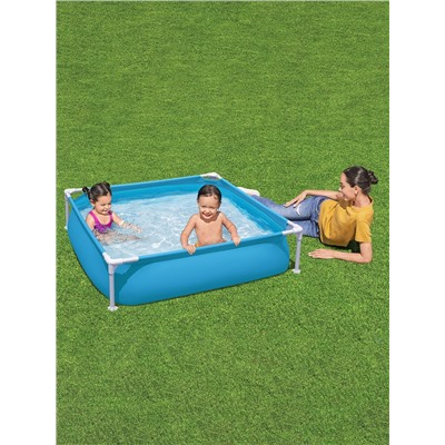 Бассейн каркасный Bestway Steel Pro, 122×122×30.5 см, от 2 лет, 56217